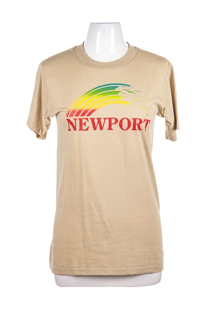 Vintage 1980's 'Newport' T-Shirt – Deals on Designers