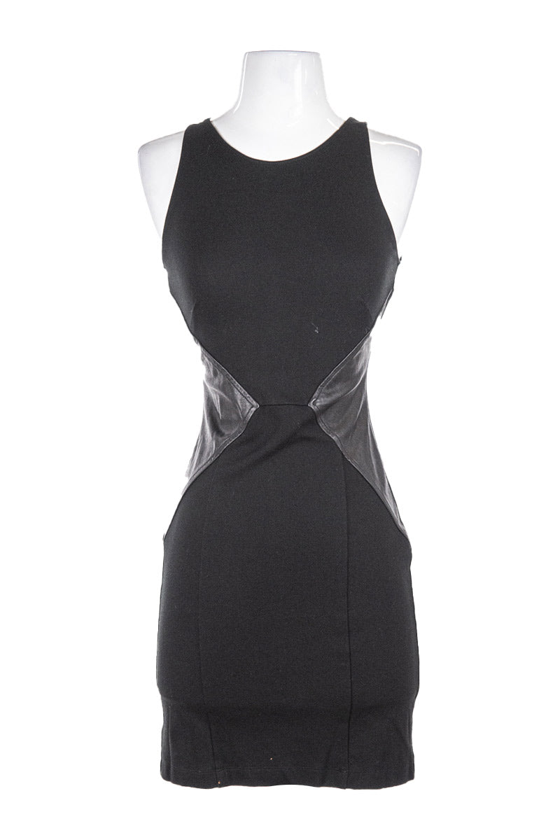 black wrap dress formal Donna Karan Women's Sleeveless Wrap Ruffle Maxi Gown in Black main image 0