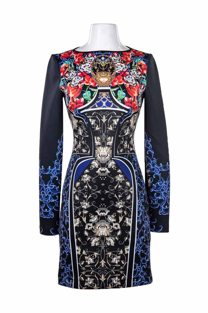 black long sleeve denim dress Zeitgeist Denim Dress - Women's Denim Dress
